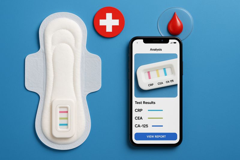 Une innovation suisse révolutionnaire : MenstruAI, la serviette hygiénique qui détecte les maladies ! 🩸🔬