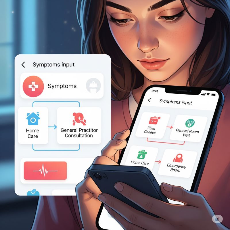 Connaissez vous la fonction d’aide à la décision face aux symptômes de l’application InfoMed des HUG ?