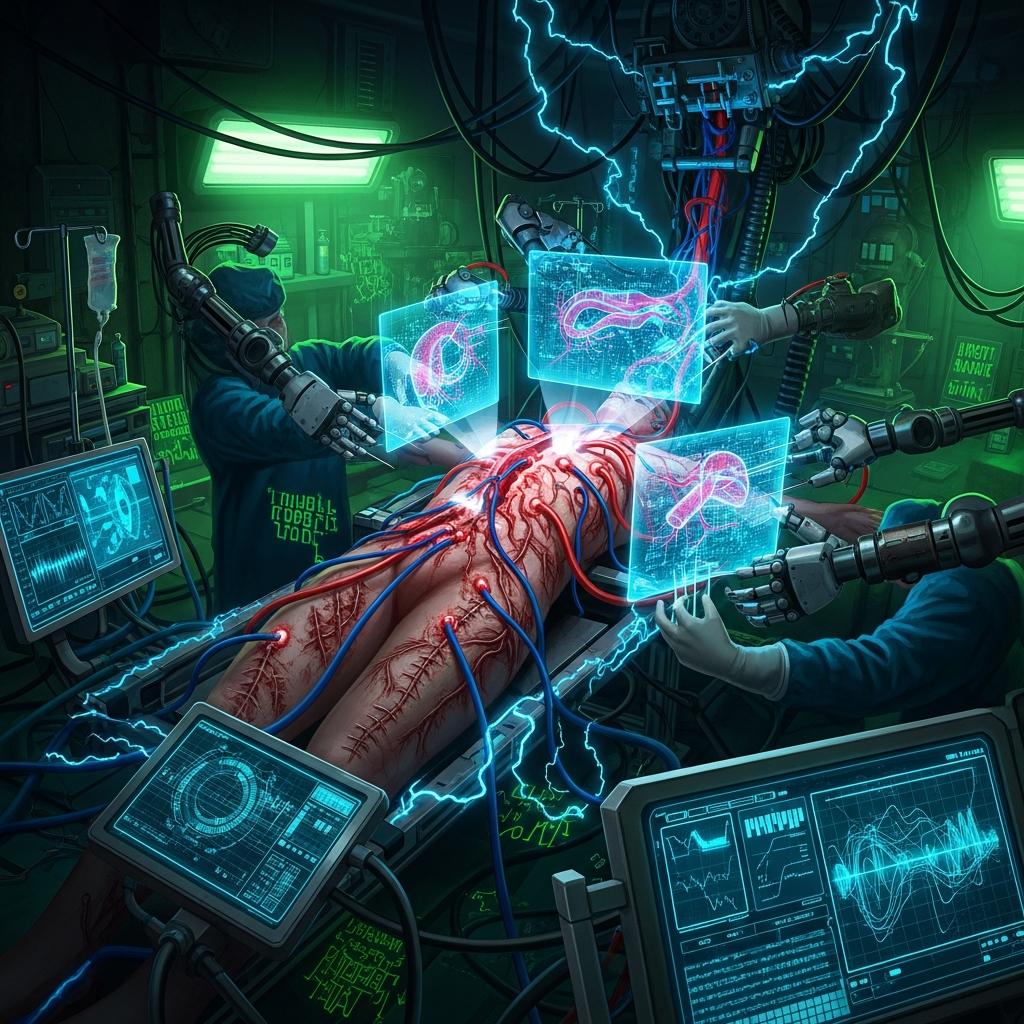 Jumeaux numériques : la révolution de la chirurgie vasculaire.