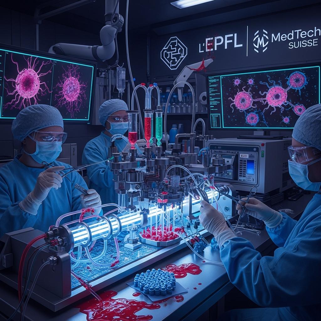 EPFL: Une biopsie liquide révolutionnaire pour le diagnostic non-invasif des tumeurs cérébrales.